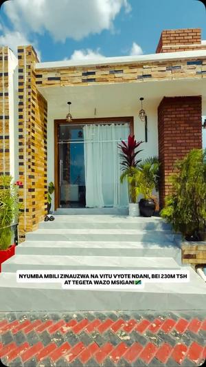 Nyumba (Furnished) ya vyumba vinne inauzwa Tegeta Wazo, Dar Es Salaam