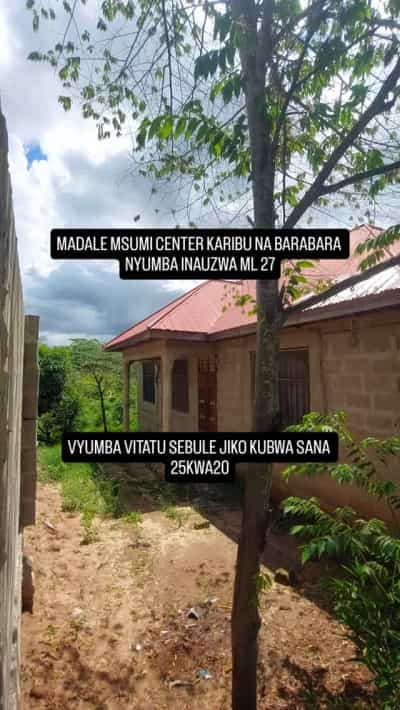 Nyumba ya vyumba vitatu inauzwa MADALE MSUMI CENTER, Dar Es Salaam