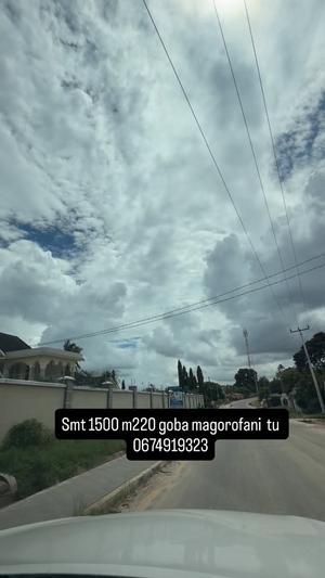 Kiwanja kinauzwa Goba Magorofani, Dar Es Salaam sqm 1500