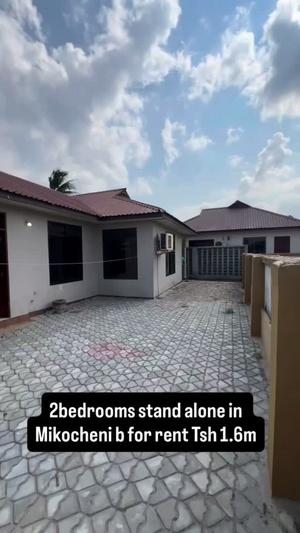 Nyumba ya vyumba viwili inapangishwa Mikocheni B, Dar Es Salaam Nyumba ya vyumba viwili inapangishwa Mikocheni B, Dar Es Salaam