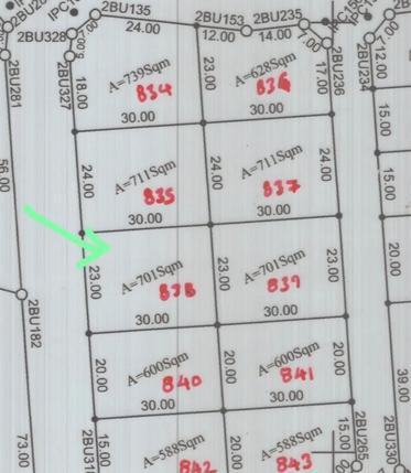 Kiwanja kinauzwa Mtumba block DA, Dodoma (701 sqm)