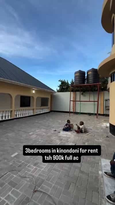 Apartment ya vyumba vitatu inapangishwa Kinondoni, Dar Es Salaam