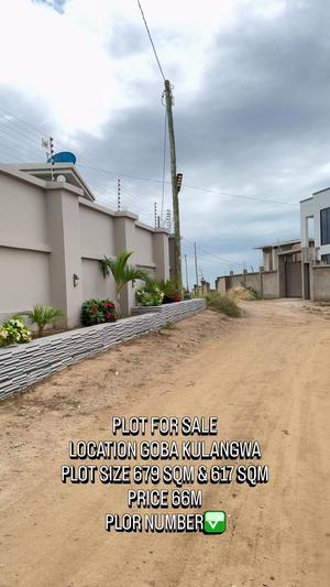 Residential Plot for Sale in Goba Kulangwa, Dar Es Salaam (617 sqm) Residential Plot for Sale in Goba Kulangwa, Dar Es Salaam (617 sqm)