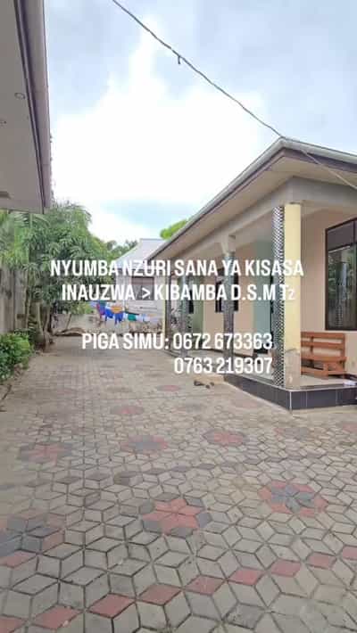 Nyumba ya vyumba vitatu inauzwa Kibamba Hospital, Dar Es Salaam (700 sqm)