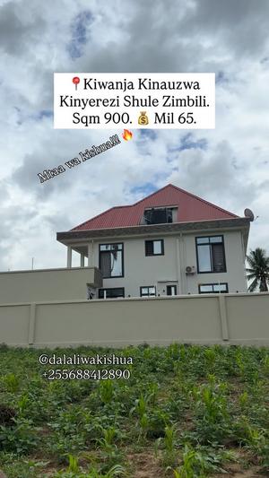 Kiwanja kinauzwa Kinyerezi Shule Zimbili, Dar Es Salaam sqm 900