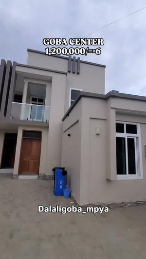 Nyumba ya vyumba viwili inapangishwa Goba Center, Dar Es Salaam