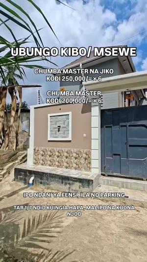 Nyumba ya chumba kimoja inapangishwa Ubungo Kibo, Dar Es Salaam