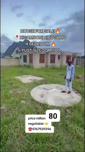 Kiwanja kinauzwa Kibugumo, Dar Es Salaam (700 sqm) Kiwanja kinauzwa Kibugumo, Dar Es Salaam (700 sqm)