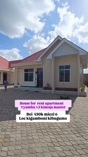Nyumba ya vyumba viwili inapangishwa Kigamboni Kibugumo, Dar Es Salaam