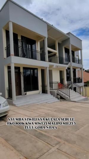 Apartment ya vyumba viwili inapangishwa Goba Njia Nne, Dar Es Salaam
