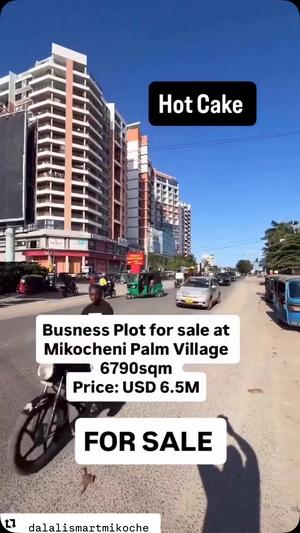 Kiwanja kinauzwa Mikocheni, Dar Es Salaam (6790 sqm) Kiwanja kinauzwa Mikocheni, Dar Es Salaam (6790 sqm)