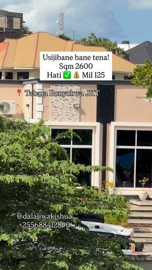 Kiwanja kinauzwa Tabata Bonyokwa JKT, Dar Es Salaam sqm 2600 Kiwanja kinauzwa Tabata Bonyokwa JKT, Dar Es Salaam sqm 2600