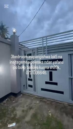 3 Bedrooms House for Rent in Boko, Dar Es Salaam