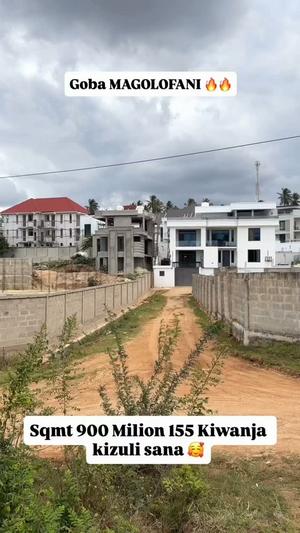 Kiwanja kinauzwa Goba Maghorofani, Dar Es Salaam (900 sqm) Kiwanja kinauzwa Goba Maghorofani, Dar Es Salaam (900 sqm)