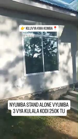 Nyumba ya vyumba vitatu inapangishwa Kiluvya Kwa Komba, Pwani Nyumba ya vyumba vitatu inapangishwa Kiluvya Kwa Komba, Pwani