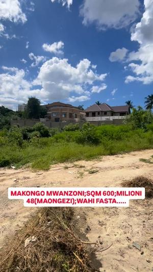 Residential Plot for Sale in Makongo Mwanzoni, Dar Es Salaam (600 sqm)