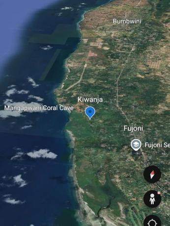 Beach Plot kinauzwa Mangapwani, Zanzibar - Unguja North (4500 sqm)