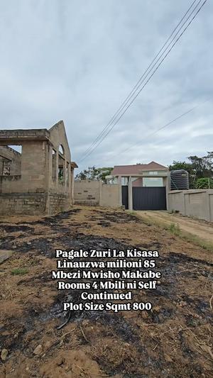 Nyumba ya vyumba vinne inauzwa Mbezi Mwisho Makabe, Dar Es Salaam (800 sqm) Nyumba ya vyumba vinne inauzwa Mbezi Mwisho Makabe, Dar Es Salaam (800 sqm)