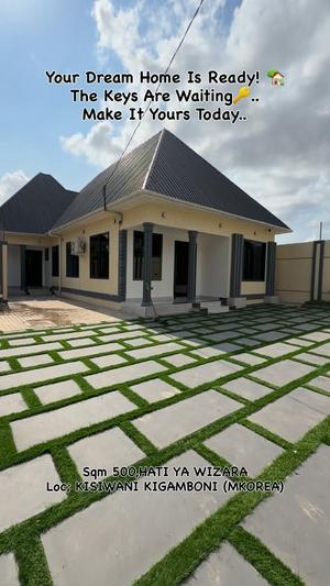 Nyumba ya vyumba vinne inauzwa Kisiwani Kigamboni (Mkorea), Dar Es Salaam (500 sqm) Nyumba ya vyumba vinne inauzwa Kisiwani Kigamboni (Mkorea), Dar Es Salaam (500 sqm)