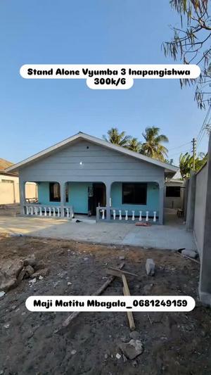 Nyumba ya vyumba vitatu inapangishwa Mbagala Maji Matitu, Dar Es Salaam Nyumba ya vyumba vitatu inapangishwa Mbagala Maji Matitu, Dar Es Salaam