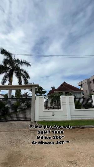 Kiwanja kinauzwa Mbweni Jkt, Dar Es Salaam sqm 1000