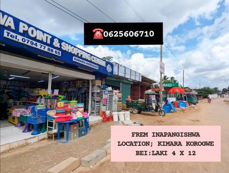 Shop for Rent in Kimara Korogwe, Dar Es Salaam