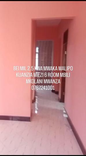 2 Bedrooms House for Rent in Mkolani, Mwanza