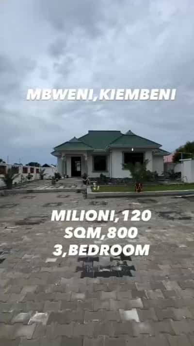 Nyumba ya vyumba vitatu inauzwa Bunju Kiharaka, Dar Es Salaam (800 sqm) Nyumba ya vyumba vitatu inauzwa Bunju Kiharaka, Dar Es Salaam (800 sqm)