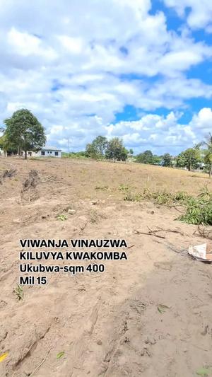 Kiwanja kinauzwa Kiluvya Kwakomba, Pwani (400 sqm)