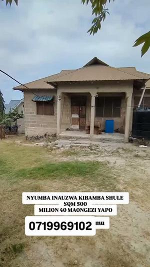Nyumba inauzwa Kibamba Shule, Dar Es Salaam