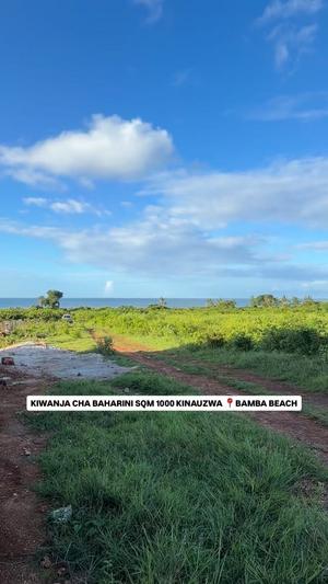 Beach Plot kinauzwa Bamba Beach, Kigamboni, Dar Es Salaam (1000 sqm) Beach Plot kinauzwa Bamba Beach, Kigamboni, Dar Es Salaam (1000 sqm)
