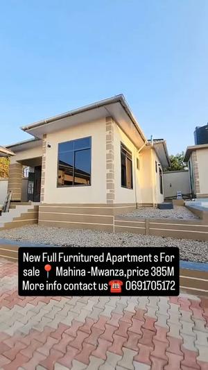 Apartment (Furnished) ya vyumba vitatu inauzwa Mahina, Mwanza (1000 sqm) Apartment (Furnished) ya vyumba vitatu inauzwa Mahina, Mwanza (1000 sqm)
