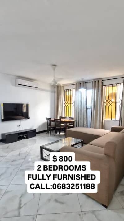 Nyumba/Apartment (Furnished) ya vyumba vitatu inapangishwa Mikocheni, Dar Es Salaam