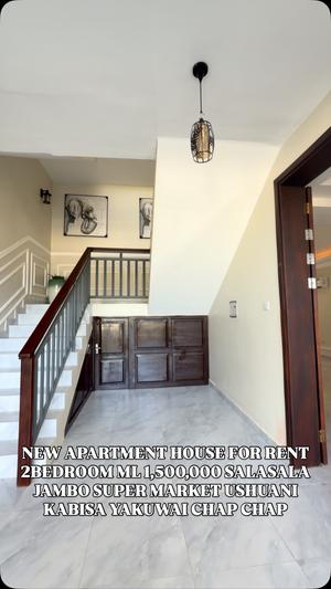 Apartment ya vyumba viwili inapangishwa Salasala, Dar Es Salaam