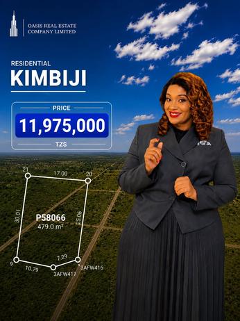 Residential Plot for Sale in Kigamboni Grand Estate, Dar Es Salaam (497 sqm)