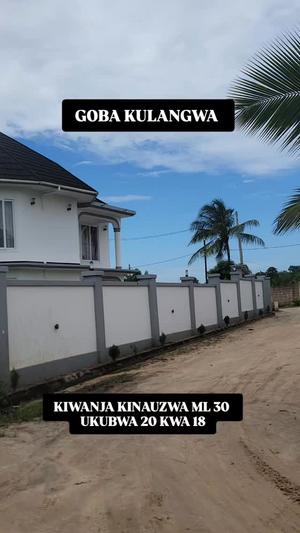 Kiwanja kinauzwa Goba Kulangwa, Dar Es Salaam sqm 360