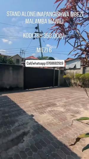 Nyumba ya vyumba viwili inapangishwa Mbezi Mwisho Maramba Mawili, Dar Es Salaam Nyumba ya vyumba viwili inapangishwa Mbezi Mwisho Maramba Mawili, Dar Es Salaam