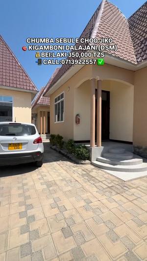 Apartment ya chumba kimoja inapangishwa Kigamboni Dalajani, Dar Es Salaam