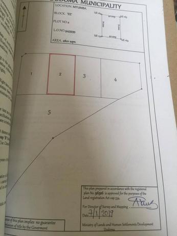 Plot for sale in Mtumba Magufuly City, Dodoma sqm 2801 Plot for sale in Mtumba Magufuly City, Dodoma sqm 2801