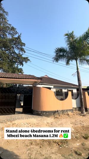 4 Bedrooms House for Rent in Mbezi Beach Masana, Dar Es Salaam