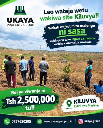 Kiwanja kinauzwa Kiluvya, Pwani Kiwanja kinauzwa Kiluvya, Pwani