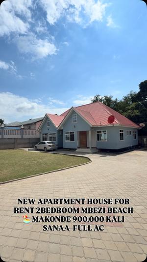 Apartment ya vyumba viwili inapangishwa Mbezi Beach Makonde, Dar Es Salaam Apartment ya vyumba viwili inapangishwa Mbezi Beach Makonde, Dar Es Salaam