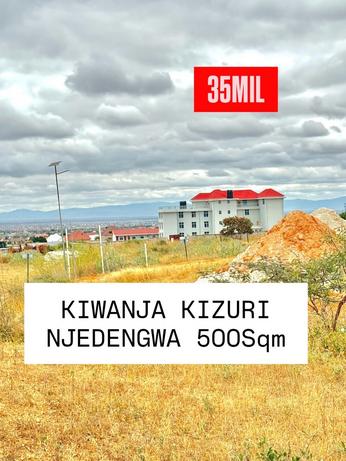 Kiwanja kinauzwa Njedengwa, Dodoma sqm 500