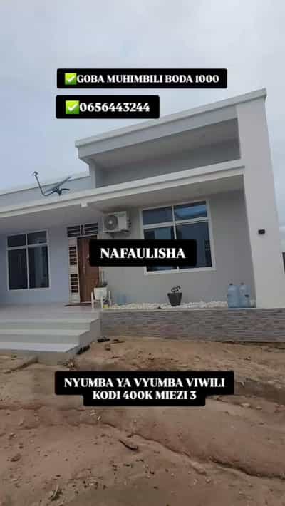 2 Bedrooms House for Rent in GOBA MUHIMBILI, Dar Es Salaam