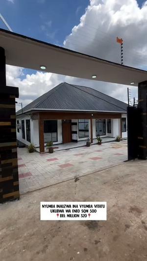 Nyumba ya vyumba vitatu inauzwa Goba Mageti, Dar Es Salaam (500 sqm)