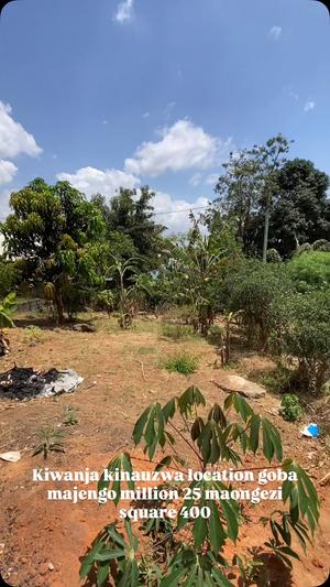 Kiwanja kinauzwa Goba Majengo, Dar Es Salaam (400 sqm)