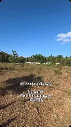 Kiwanja kinauzwa Madale Mivumoni Kontena, Dar Es Salaam (2000 sqm) Kiwanja kinauzwa Madale Mivumoni Kontena, Dar Es Salaam (2000 sqm)