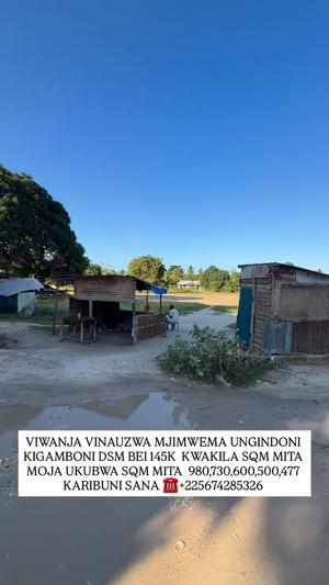 Residential Plot for Sale in Mjimwema Ungindoni, Dar Es Salaam (980 sqm) Residential Plot for Sale in Mjimwema Ungindoni, Dar Es Salaam (980 sqm)