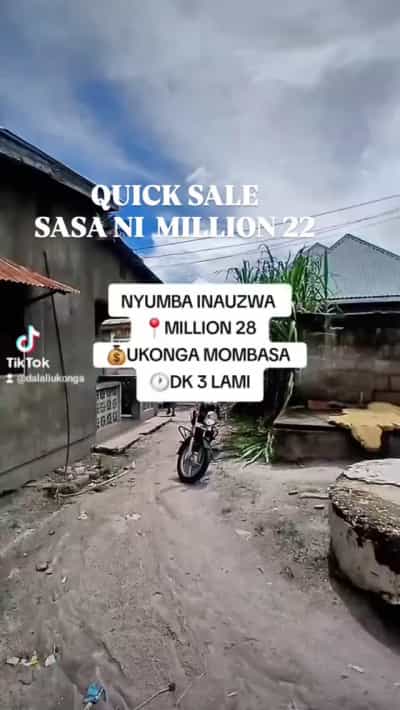 Nyumba ya vyumba vitano inauzwa Ukonga Mombasa, Dar Es Salaam