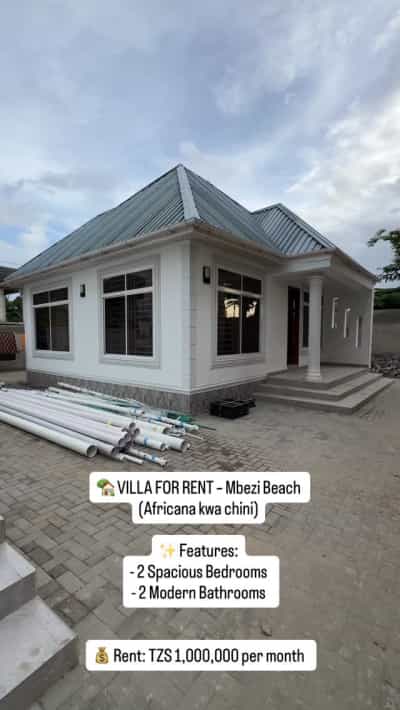 Villa ya vyumba viwili inapangishwa Mbezi Beach, Dar Es Salaam